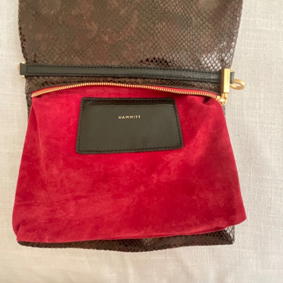 •Hammitt VIP Med-Painted Rattle Print Crossbody Clutch Bag NWT - Picture 8 of 16